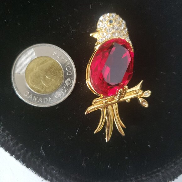 Jackie Orr Vintage Bird Brooch - Picture 2 of 3